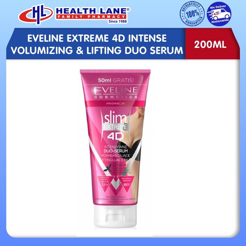 EVELINE EXTREME 4D INTENSE VOLUMIZING & LIFTING DUO SERUM (200ML)